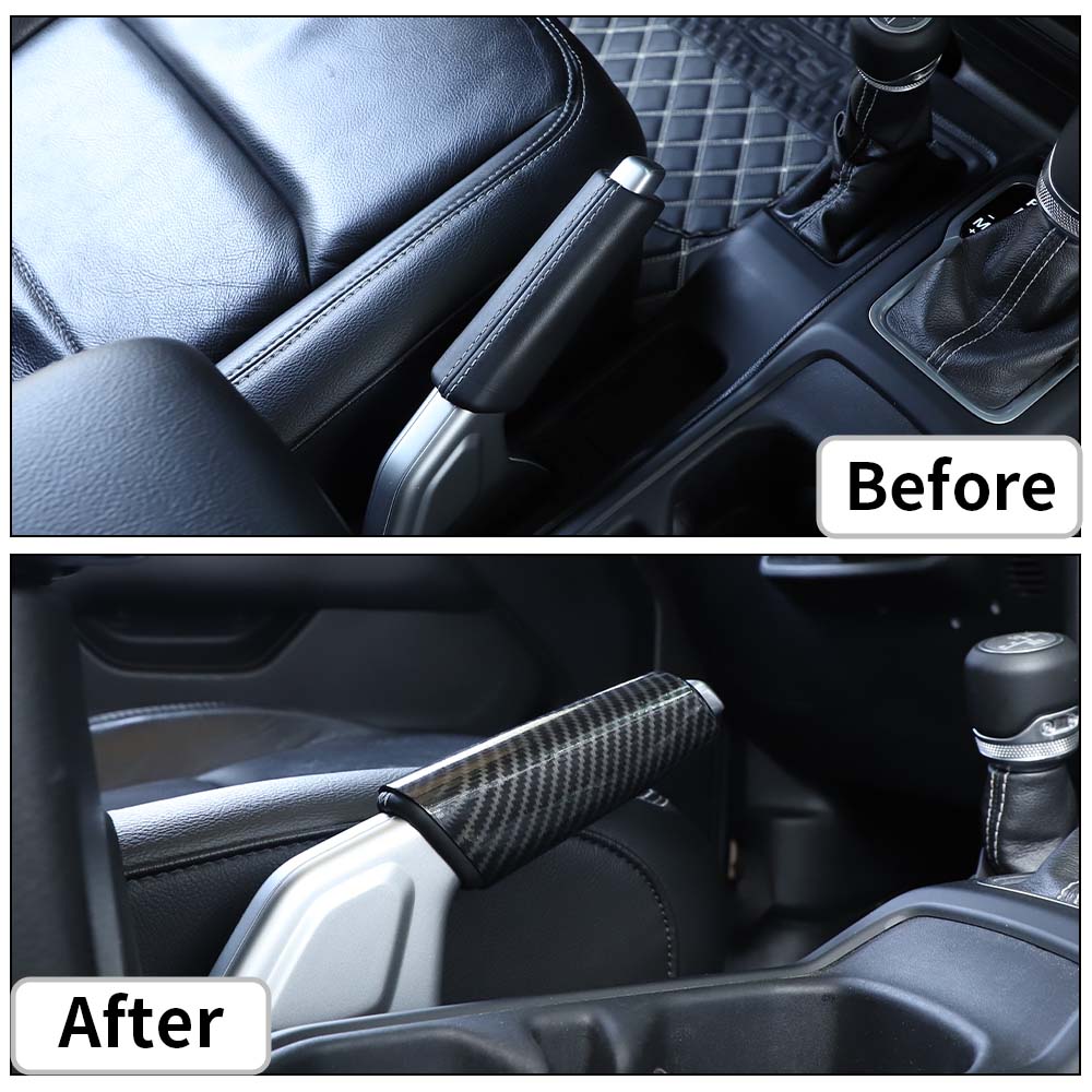 For 2018+ Jeep Wrangler JL Gladiator JT Handbrake Cover Trim - Image 3