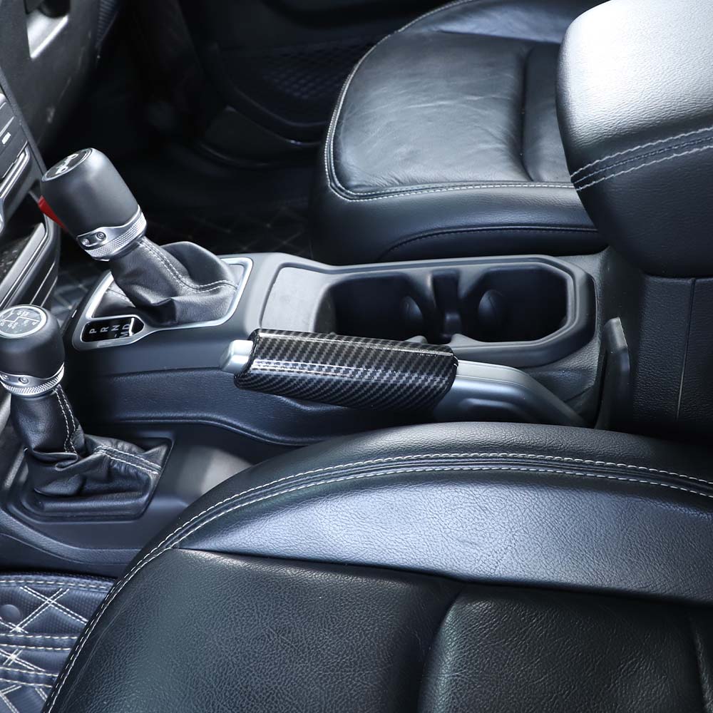 For 2018+ Jeep Wrangler JL Gladiator JT Handbrake Cover Trim - Image 6