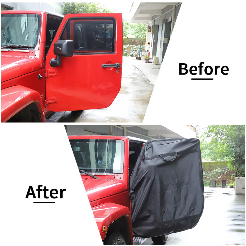 For Jeep Wrangler JK JKU JL JLU & Gladiator JT Door Storage Bag - Image 2