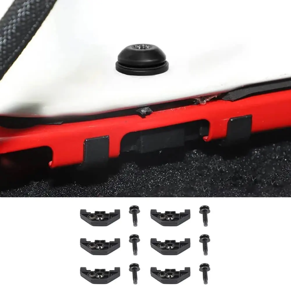 For 2007-2018 Jeep Wrangler JK JKU Hardtop Quick Removal Screws with Clips Replacement Bolts, Black