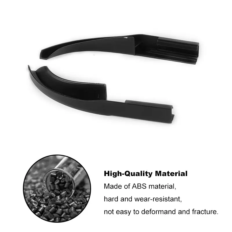 For 2018+ Jeep Wrangler JL JLU & Gladiator JT Hardtop Rain Diverter Extension Drip Rail Rain Gutter - Image 6