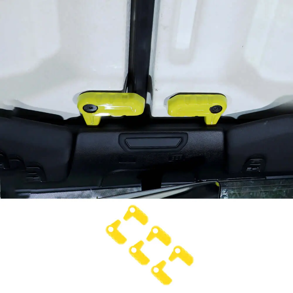 For 2018+ Jeep Wrangler JL Gladiator JT 6 x Hardtop Release Switch Cover Car Roof Remove Trim - Image 10