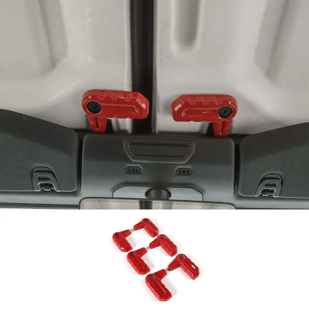 For 2018+ Jeep Wrangler JL Gladiator JT 6 x Hardtop Release Switch Cover Car Roof Remove Trim - Image 11