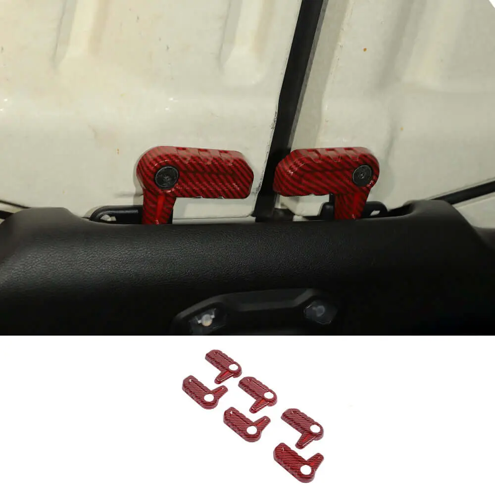 For 2018+ Jeep Wrangler JL Gladiator JT 6 x Hardtop Release Switch Cover Car Roof Remove Trim - Image 12