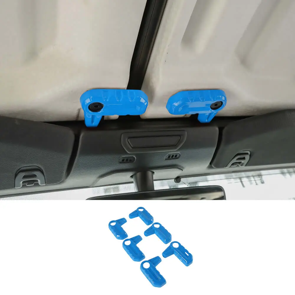 For 2018+ Jeep Wrangler JL Gladiator JT 6 x Hardtop Release Switch Cover Car Roof Remove Trim - Image 14