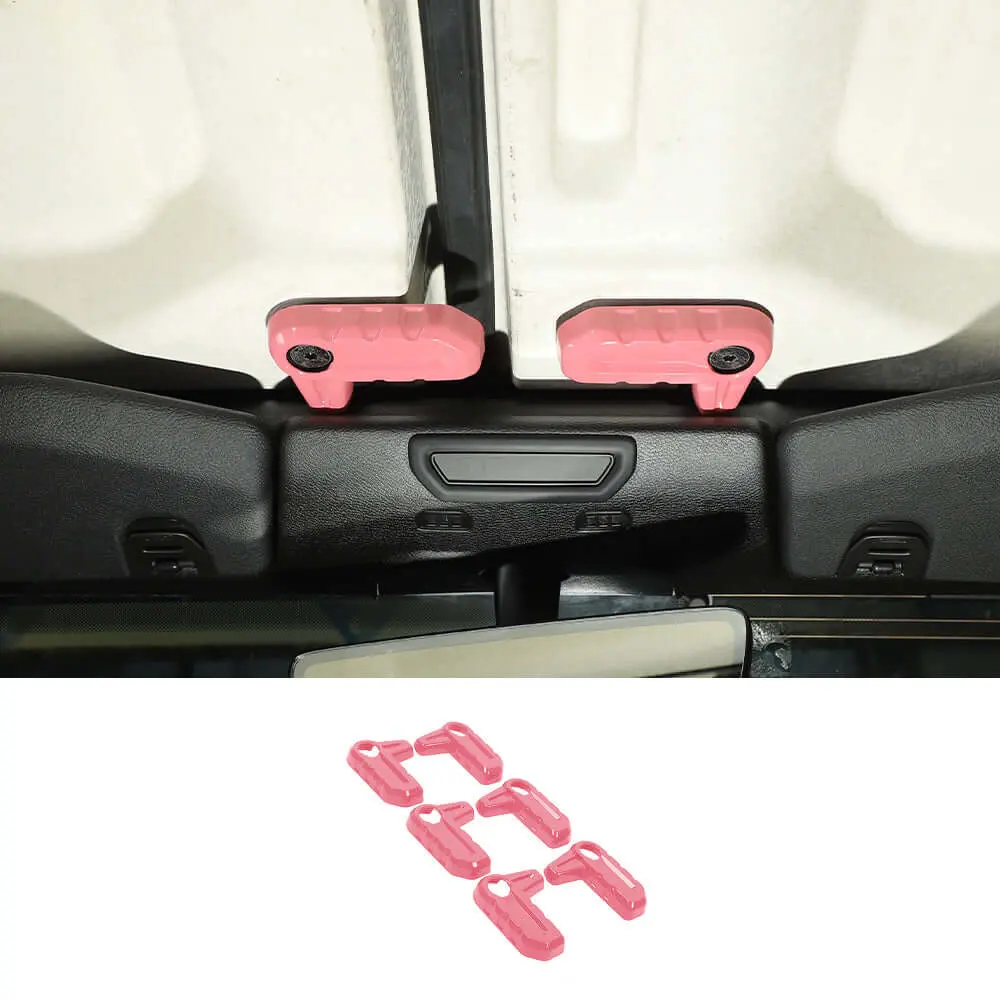 For 2018+ Jeep Wrangler JL Gladiator JT 6 x Hardtop Release Switch Cover Car Roof Remove Trim - Image 17