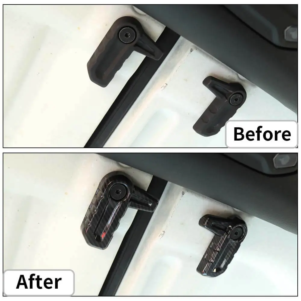 For 2018+ Jeep Wrangler JL Gladiator JT 6 x Hardtop Release Switch Cover Car Roof Remove Trim - Image 2