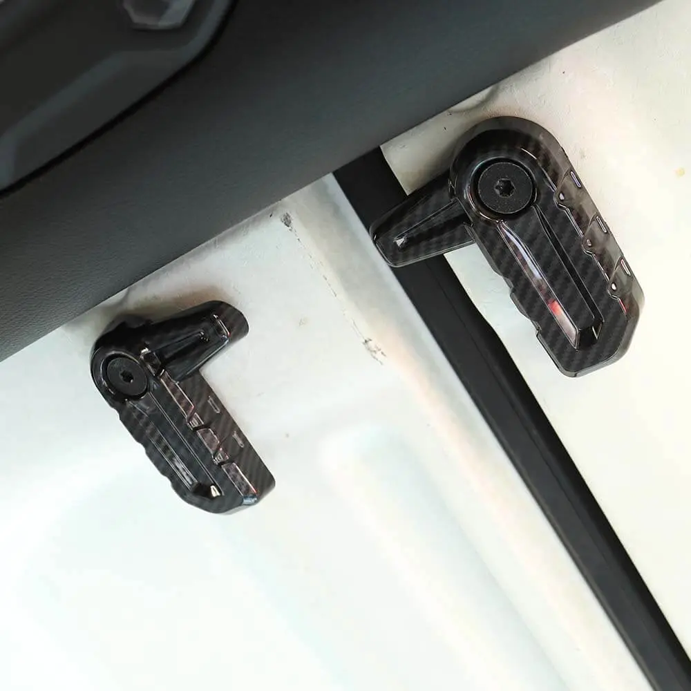 For 2018+ Jeep Wrangler JL Gladiator JT 6 x Hardtop Release Switch Cover Car Roof Remove Trim - Image 4