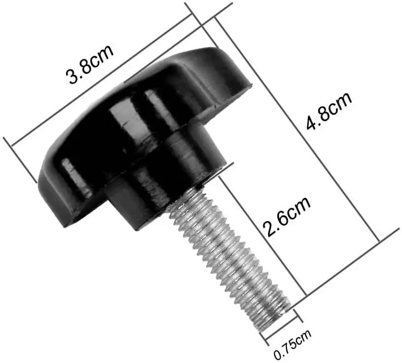 For 2007+ Jeep Wrangler JK JL TJ 4 door Hardtop Thumb Screws Quick Removal Hardtop Bolts with 6 Tie Down Anchors - Image 5