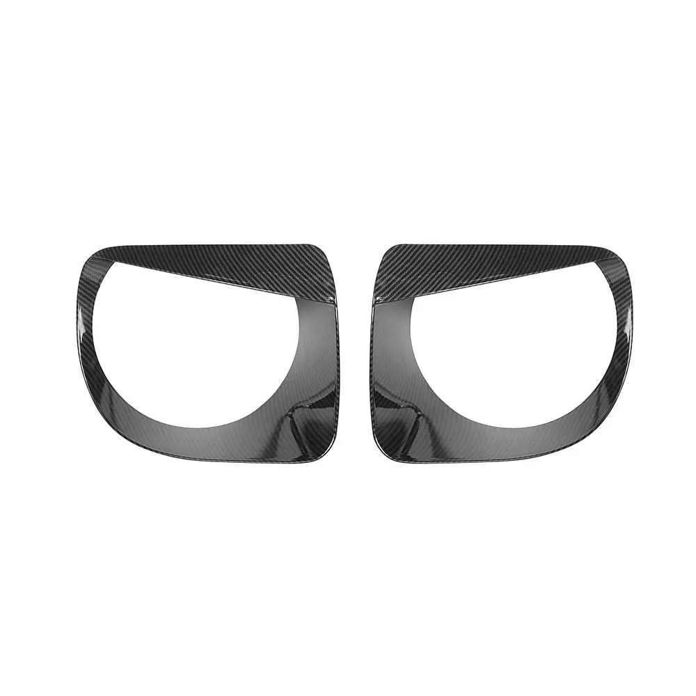For 2019+ Jeep Renegade Headlight Bezels Angry Eyes Head Lamp Ring Trim Bezels - Image 8