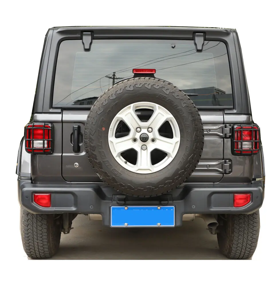 For 2018+ Jeep Wrangler JL Headlight&Rear Tail Light Lamp Guard Trim - Image 6