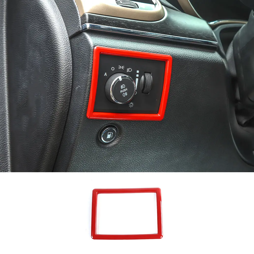 For 2011-2021 Jeep Grand Cherokee WK2 Headlight Switch Button Frame Trim - Image 10