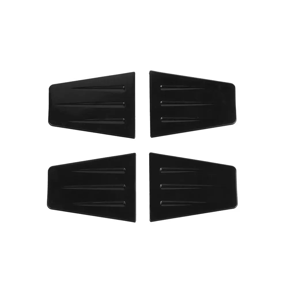 For 2007-2018 Jeep Wrangler JK 2 Door Hinge Cover Trim Upgrade Black - Image 9