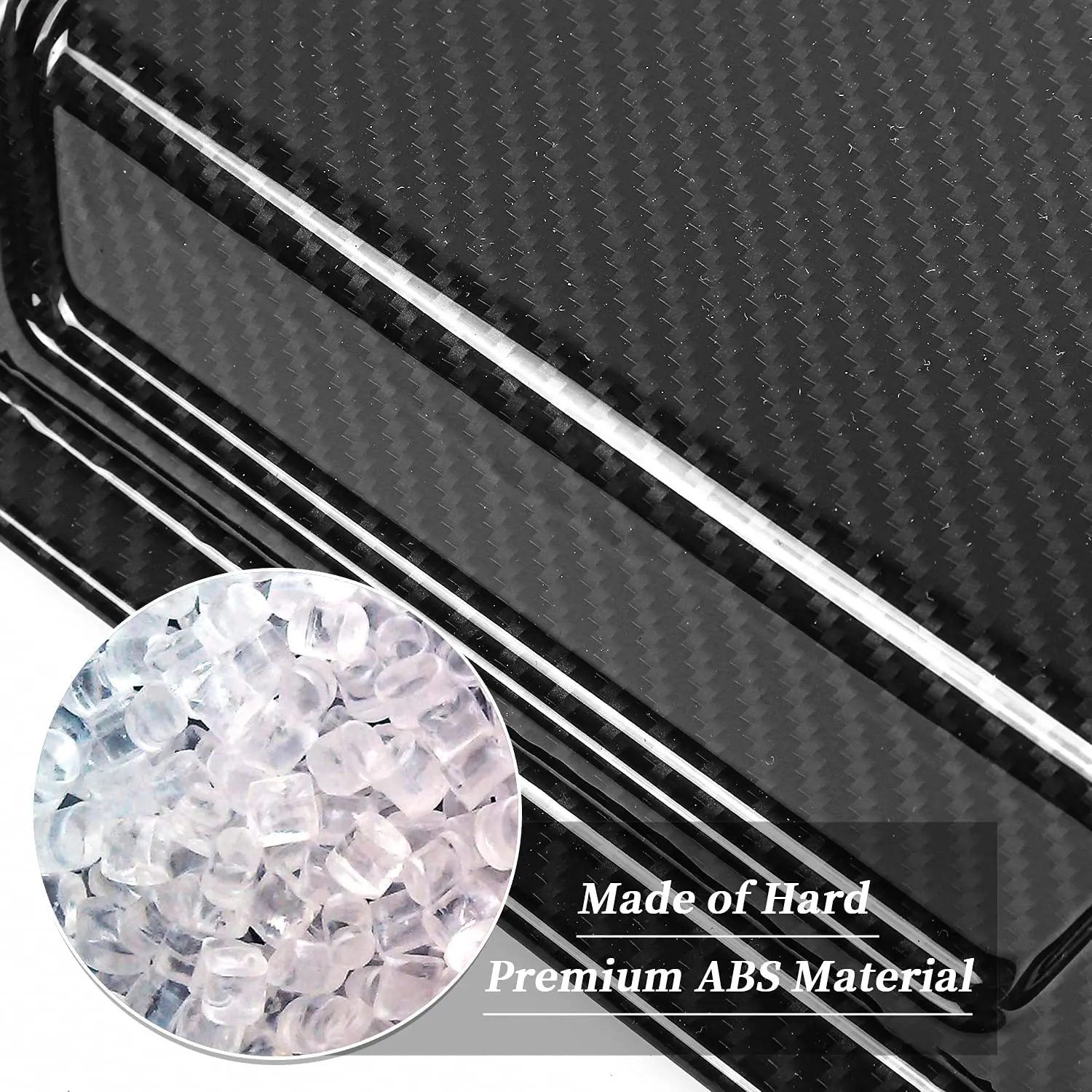 For 1997-2018 Jeep Wrangler TJ JK JKU Hood Vent Hood Scoop Vent Cover Trim - Image 5