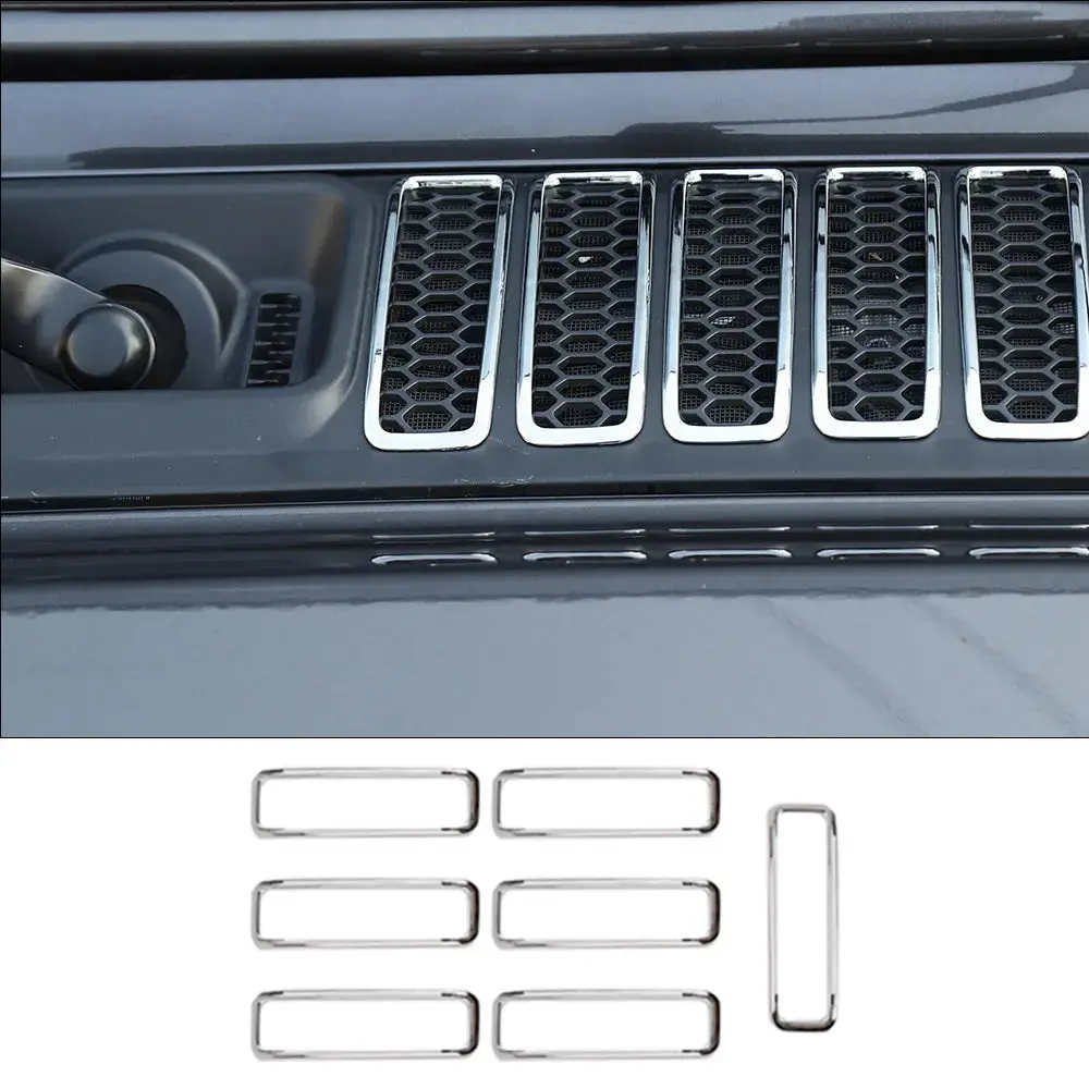 For 2018+ Jeep Wrangler JL, JLU & Gladiator JT Hood Vent Cover Trim – Exterior Engine Hood Accent - Image 13