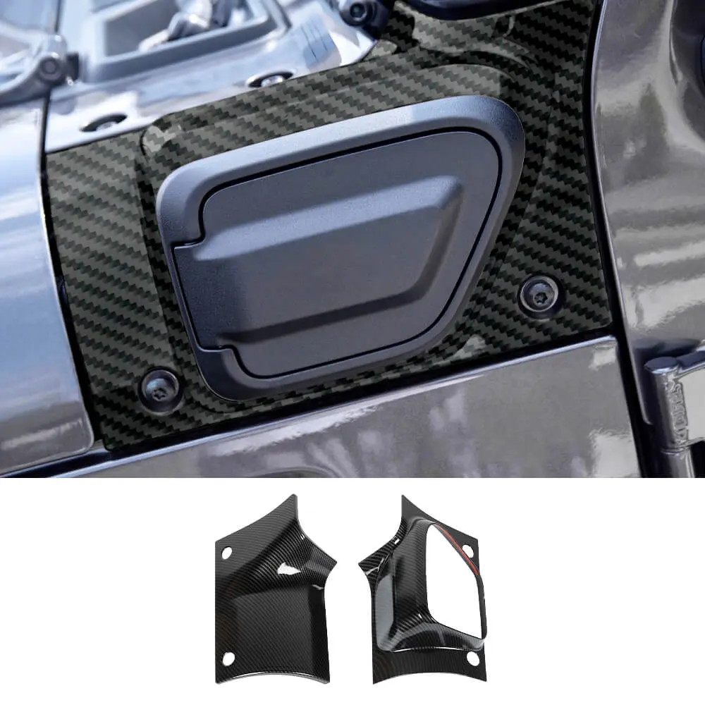 For 2021+ Jeep Wrangler JL JLU & Gladiator JT 4Xe Hood Wrap Angle Corner Guards Cover Trim