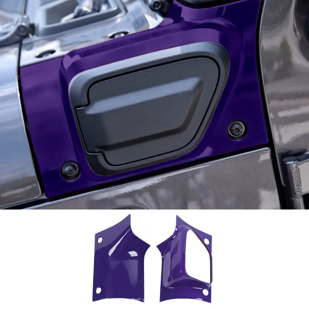 For 2021+ Jeep Wrangler JL JLU & Gladiator JT 4Xe Hood Wrap Angle Corner Guards Cover Trim - Image 9