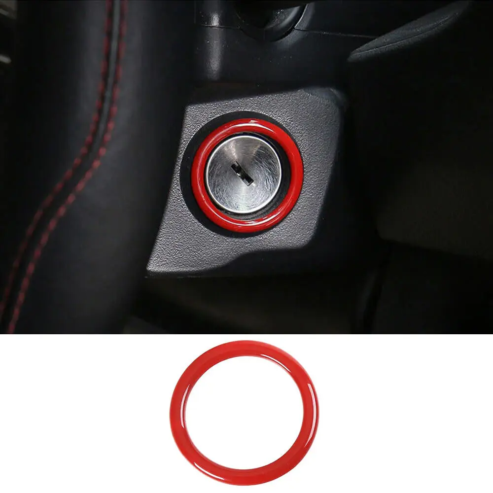 For Jeep Wrangler JK 07-18 /Compass 07-16/ Patriot 11-16 Ignition Switch Ring Cover Trim - Image 10