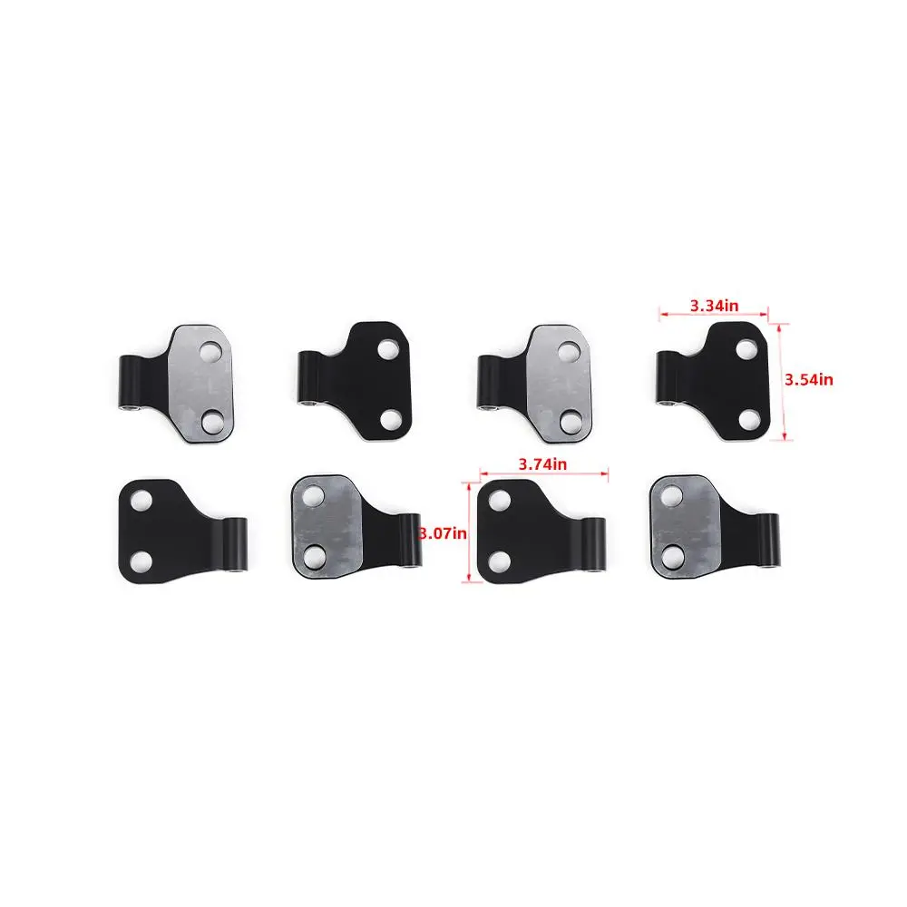 For 2018+ Jeep Wrangler JL/Gladiator JT 2/4-Door Inner Door Body Hinge Original Car Black - Image 8