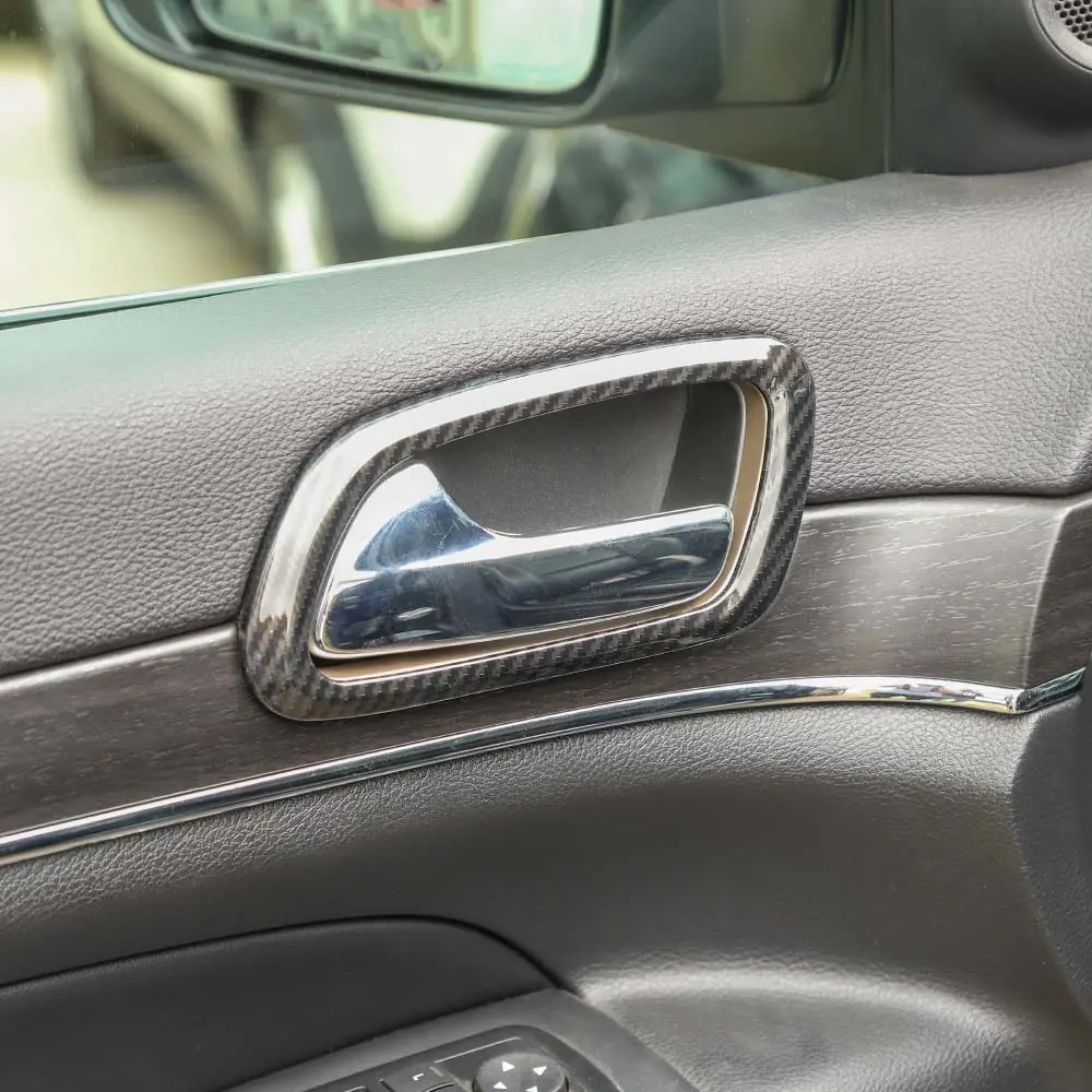 For 2011-2021 Jeep Grand Cherokee WK2 Inner Door Handle Bowl Ring Trim Cover - Image 3