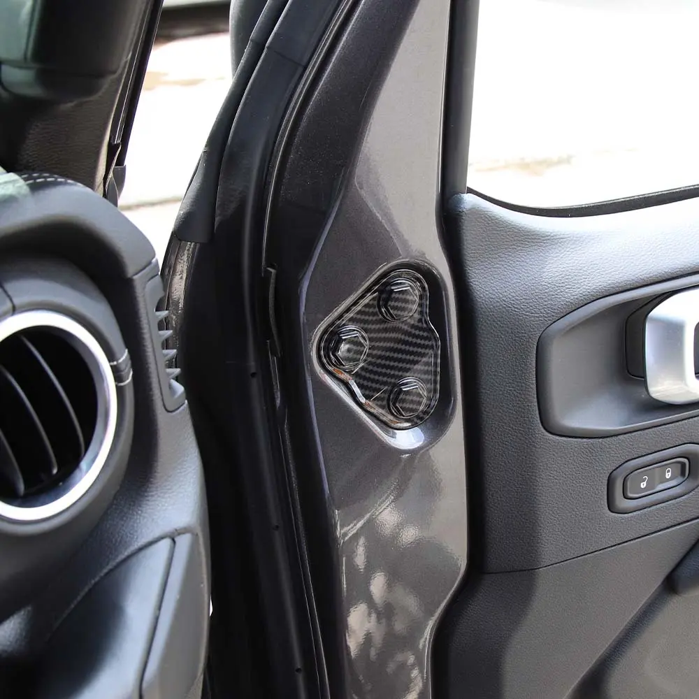 For 2018+ Jeep Wrangler JL JLU& Gladiator JT Inner Door Screw Protector Cover Trim - Image 3