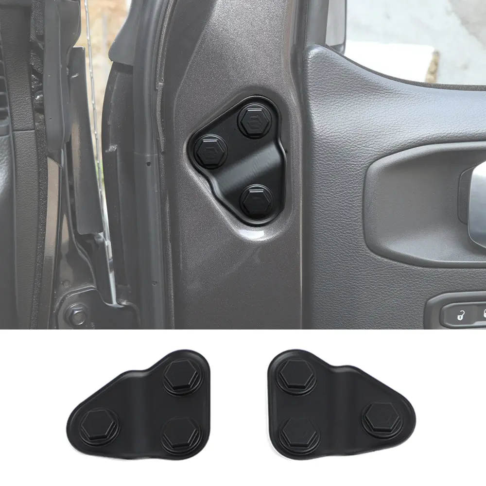 For 2018+ Jeep Wrangler JL JLU& Gladiator JT Inner Door Screw Protector Cover Trim - Image 9
