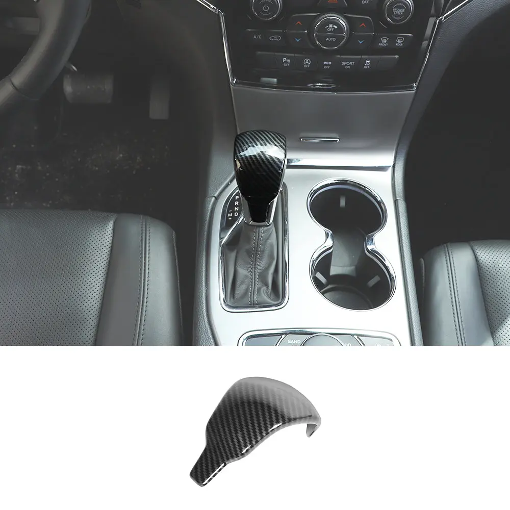 For 2017-2021 Jeep Grand Cherokee WK2 Inner Gear Shift Head Knob Cover Trim