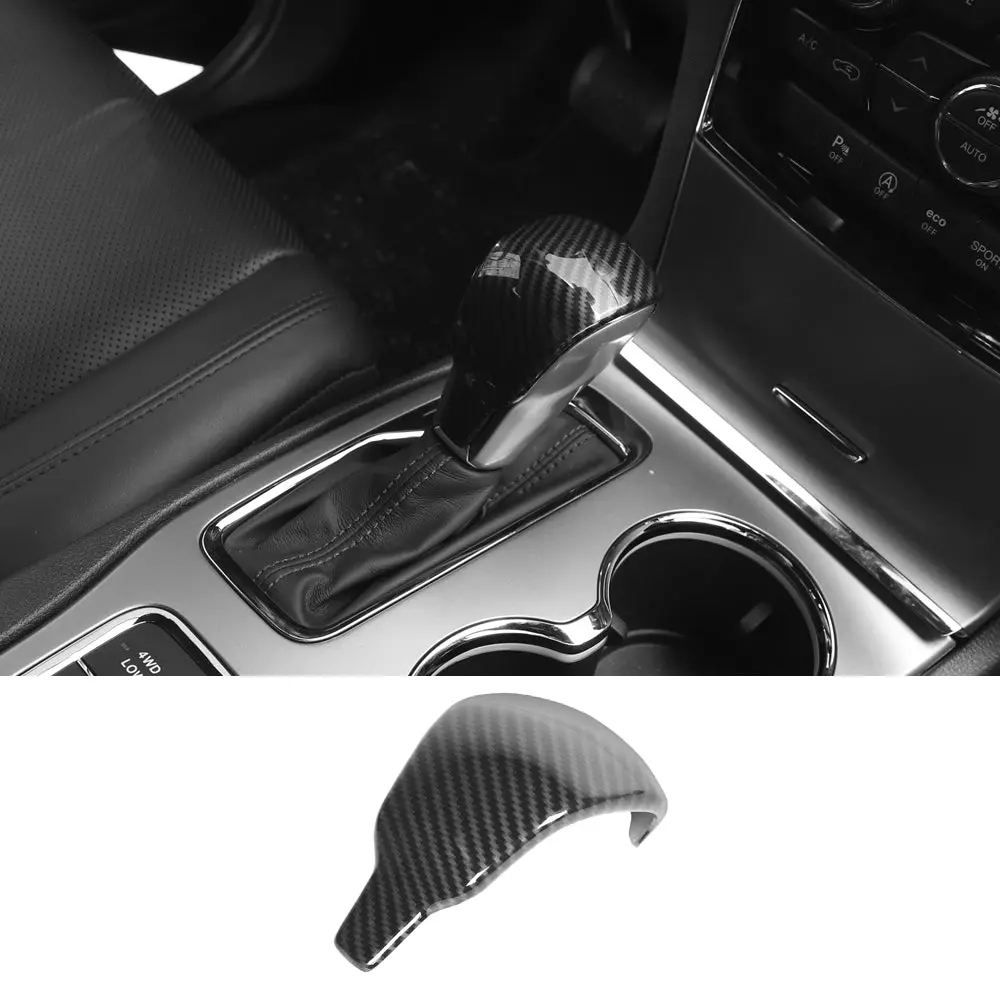For 2017-2021 Jeep Grand Cherokee WK2 Inner Gear Shift Head Knob Cover Trim - Image 2