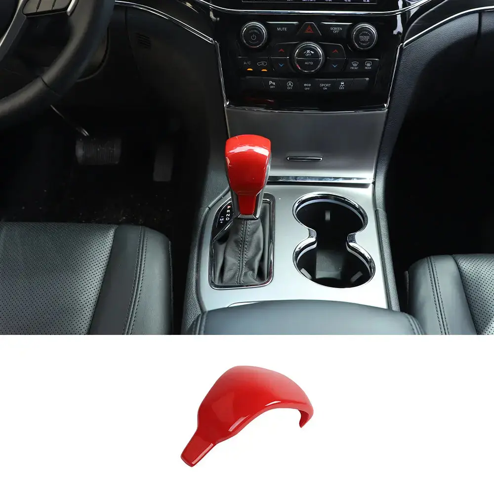 For 2017-2021 Jeep Grand Cherokee WK2 Inner Gear Shift Head Knob Cover Trim - Image 8