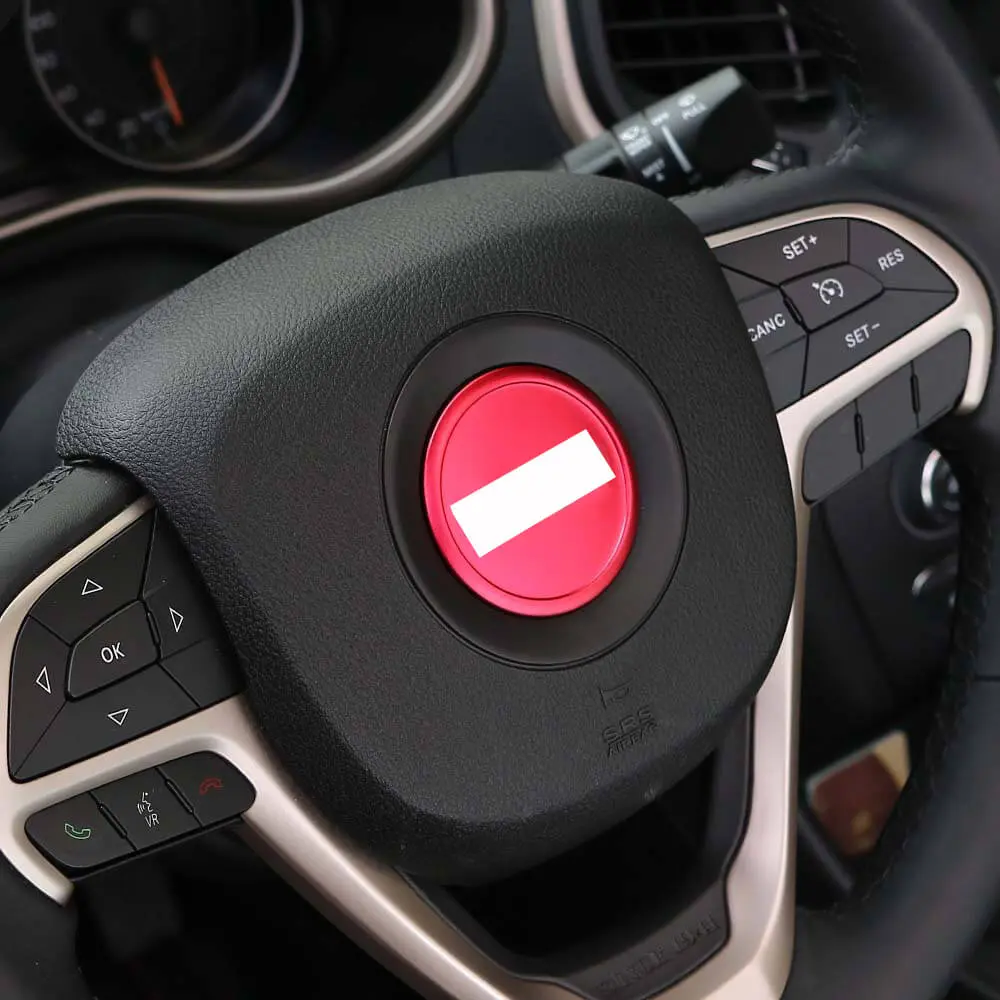 For Jeep Grand Cherokee 11-20 /Wrangler JK 2011-18/ Patriot Compass 11-16 /Renegade 16+ Inner Steering Wheel Trim Cover - Image 4