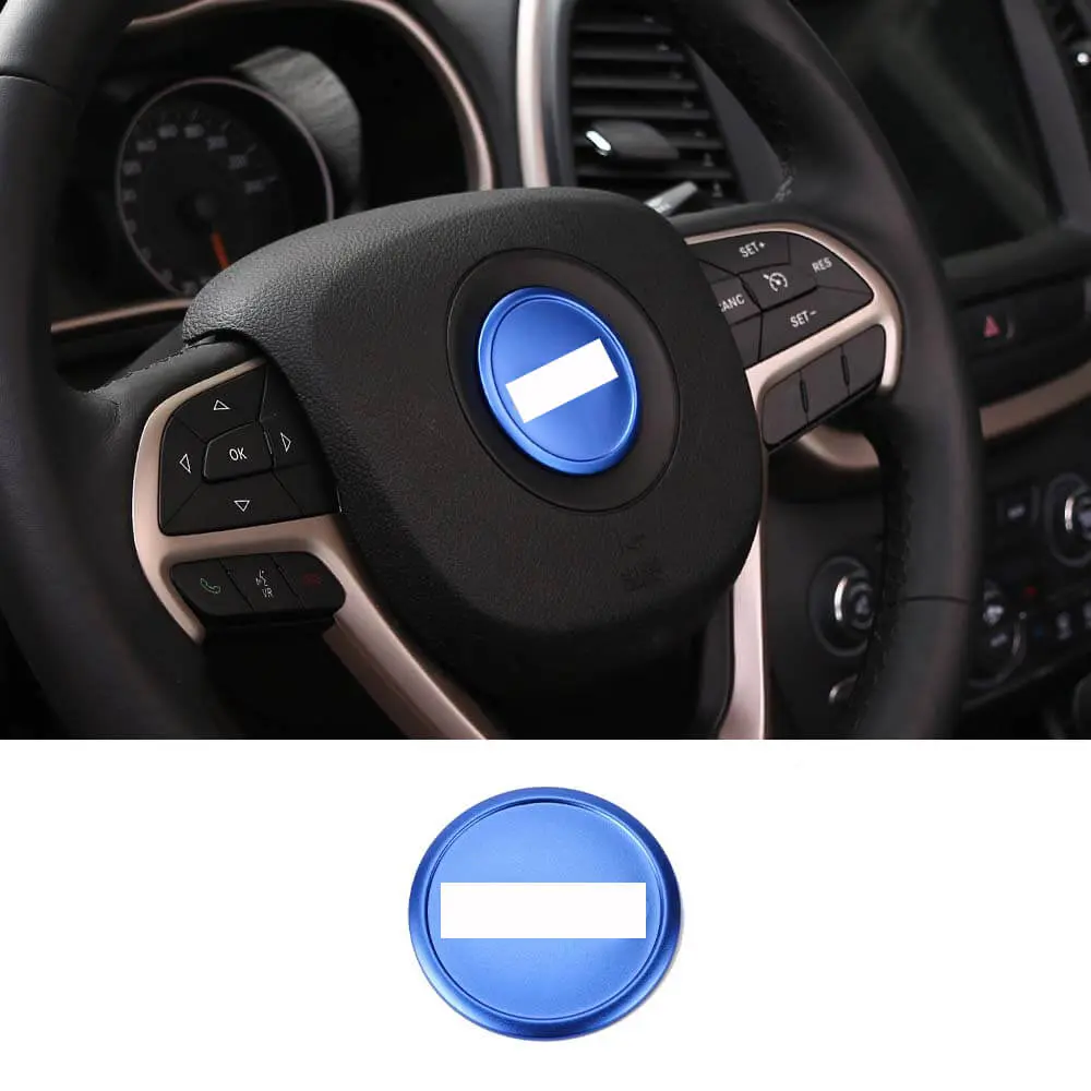 For Jeep Grand Cherokee 11-20 /Wrangler JK 2011-18/ Patriot Compass 11-16 /Renegade 16+ Inner Steering Wheel Trim Cover - Image 9