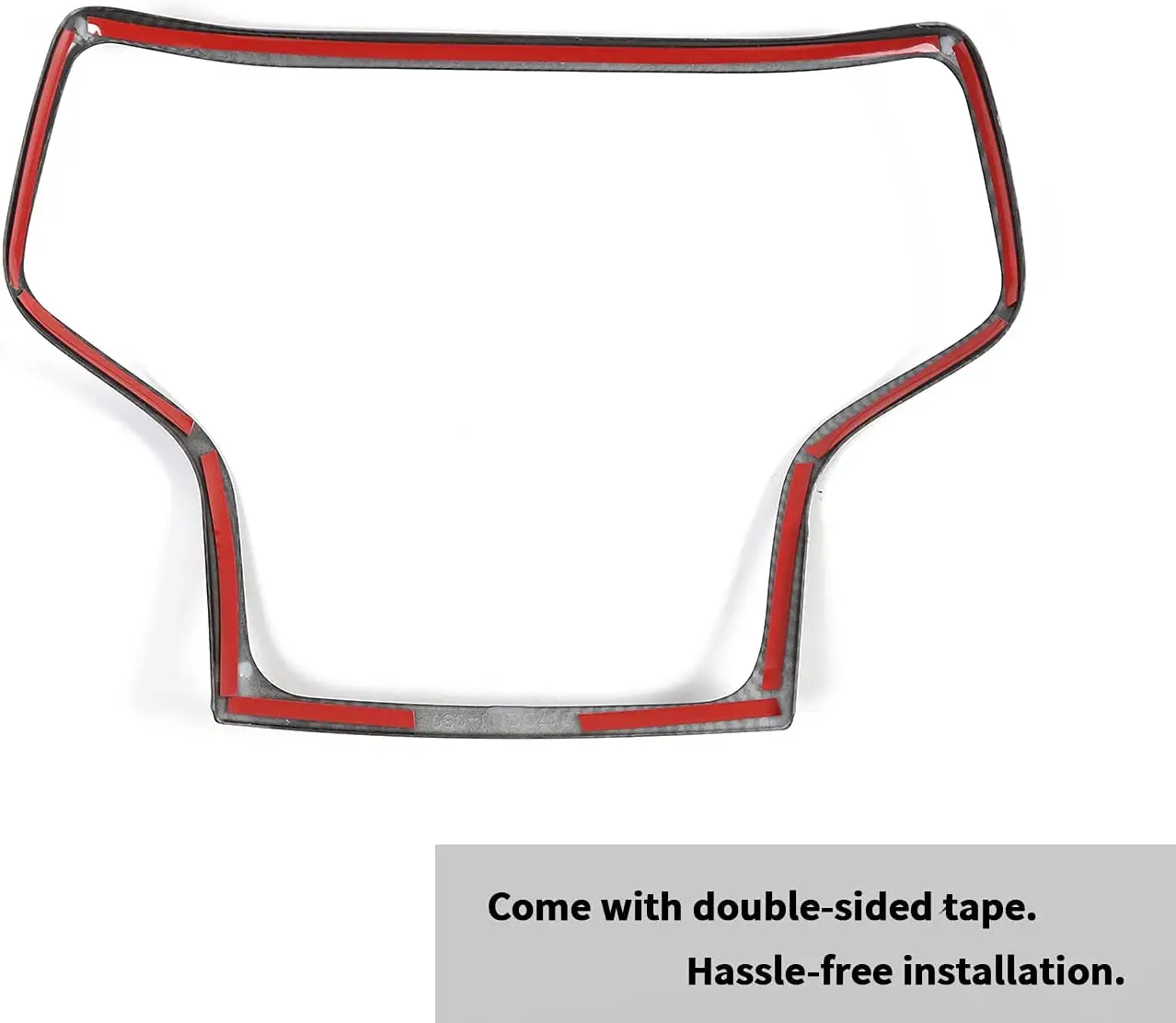 For 2014-2021 Jeep Grand Cherokee WK2 Central Control Navigation Frame Cover Trim - Image 9