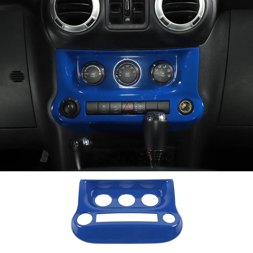 For 2011-2018 Jeep Wrangler JK Air Conditioning Switch Panel Cover Trim - Image 17