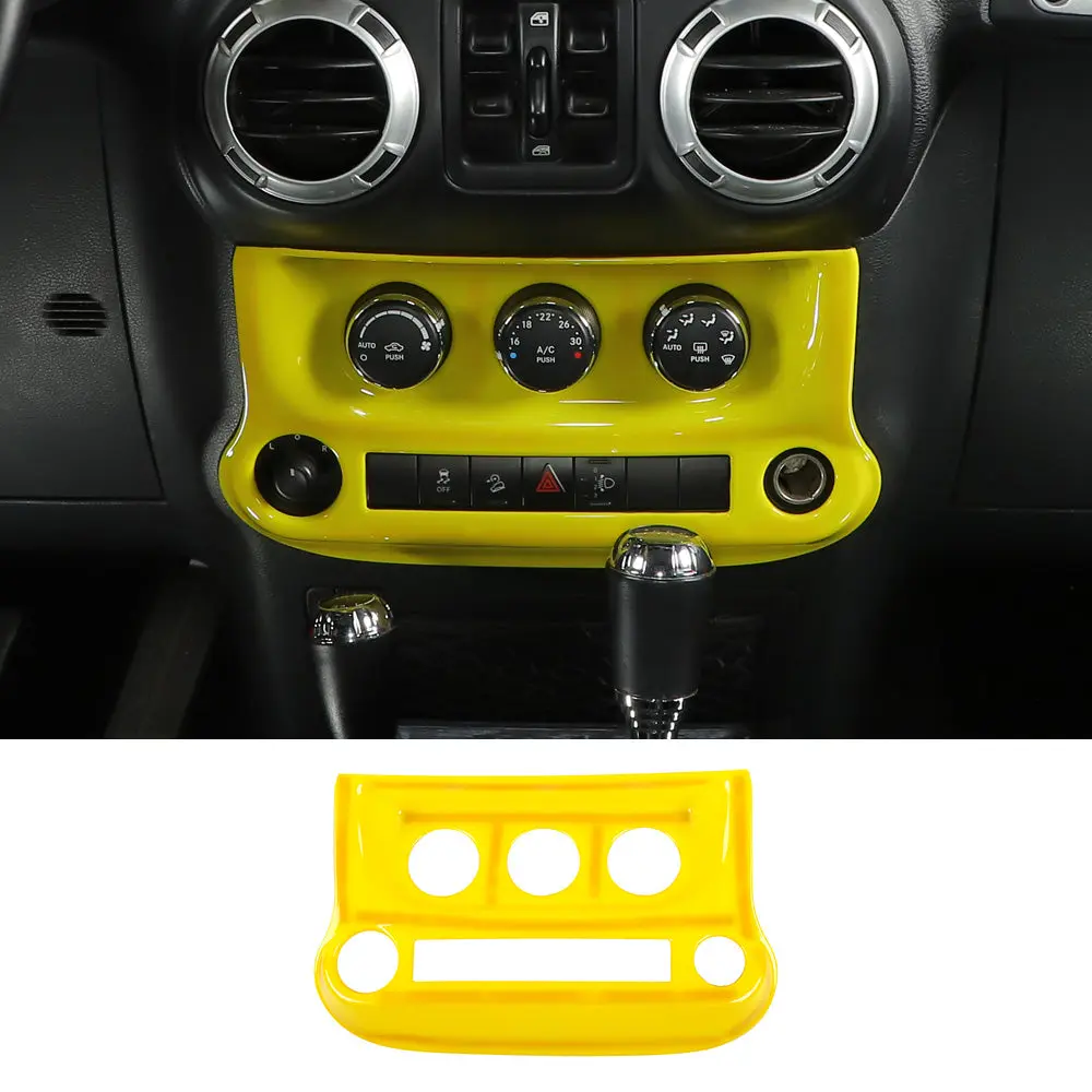 For 2011-2018 Jeep Wrangler JK Air Conditioning Switch Panel Cover Trim - Image 18