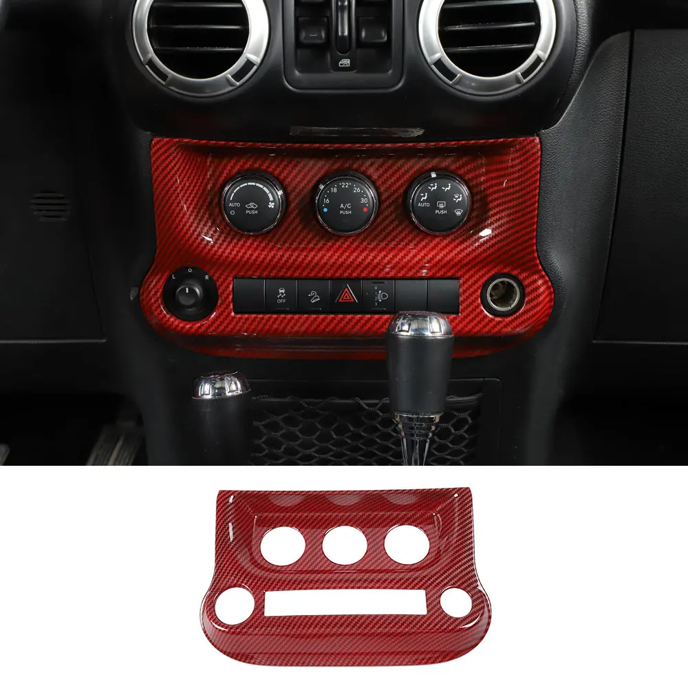 For 2011-2018 Jeep Wrangler JK Air Conditioning Switch Panel Cover Trim - Image 19