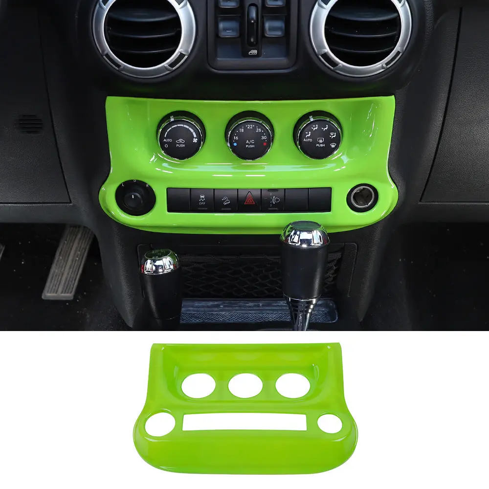 For 2011-2018 Jeep Wrangler JK Air Conditioning Switch Panel Cover Trim - Image 21