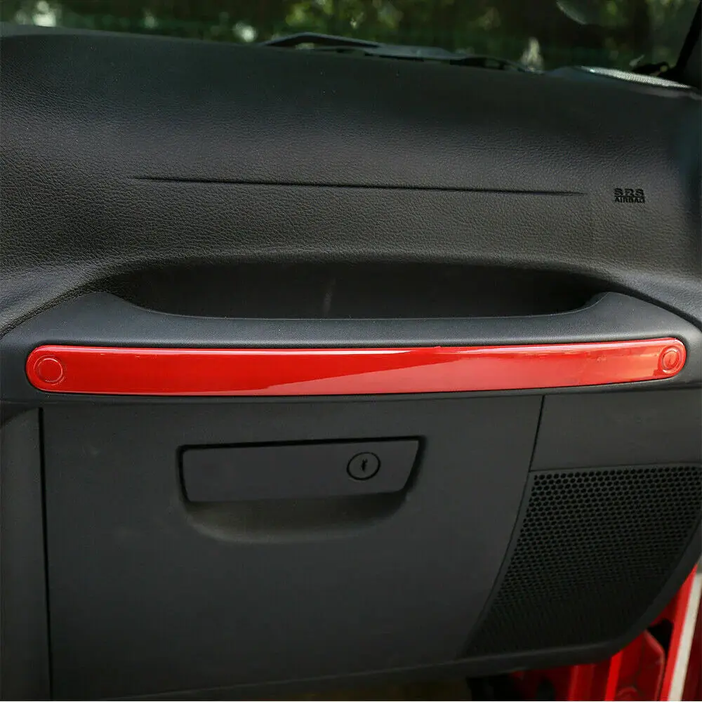 For 2011-2018 Jeep Wrangler JK JKU 4-Door 12 PCS Interior Trim Cover Kit - Image 5