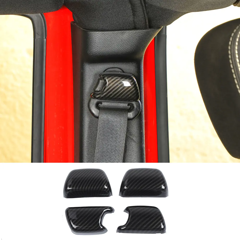 For 2007-2018 Jeep Wrangler JK Seat Safety Belt Buckle Trim