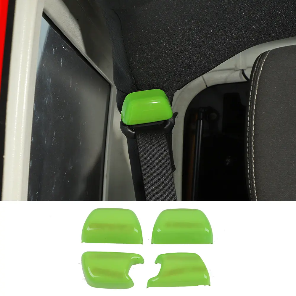 For 2007-2018 Jeep Wrangler JK Seat Safety Belt Buckle Trim - Image 14