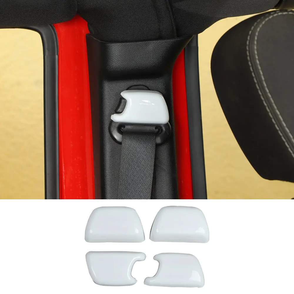 For 2007-2018 Jeep Wrangler JK Seat Safety Belt Buckle Trim - Image 16