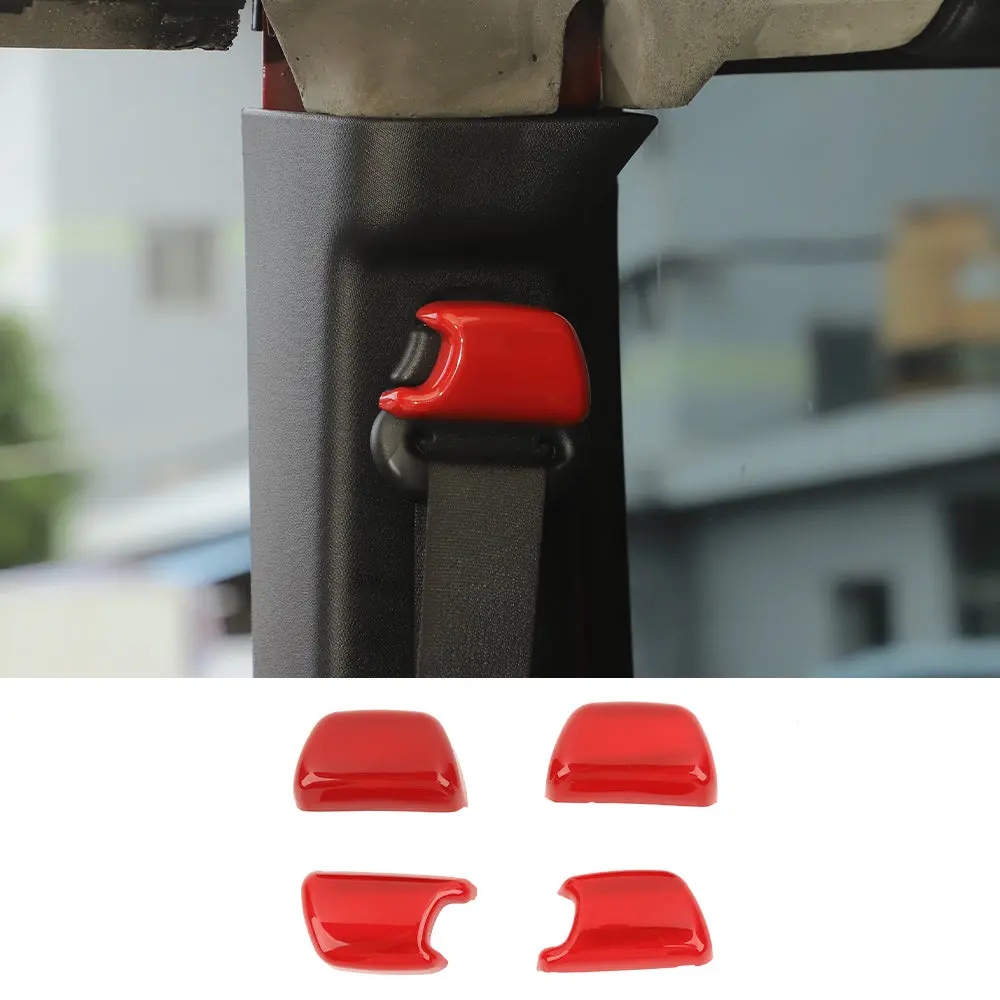 For 2007-2018 Jeep Wrangler JK Seat Safety Belt Buckle Trim - Image 18