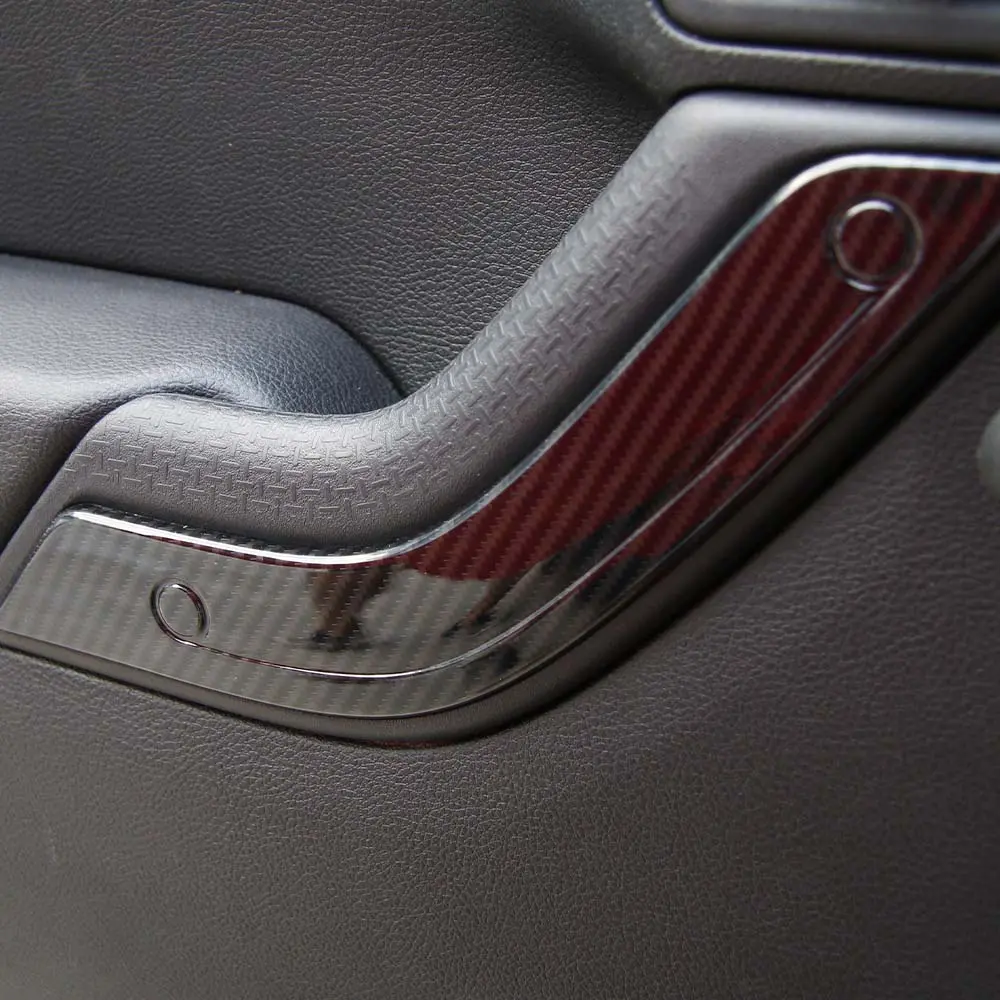 For 2011-2018 Jeep Wrangler JK 2Doors Interior Door Handle Cover Trim - Image 5