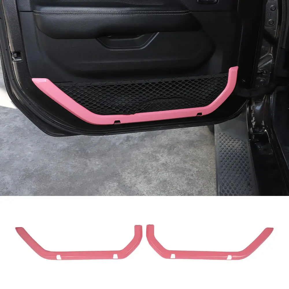 For 2018+ Jeep Wrangler JL Gladiator JT 2-Door Door Net Pocket Decor Cover Trim - Image 10