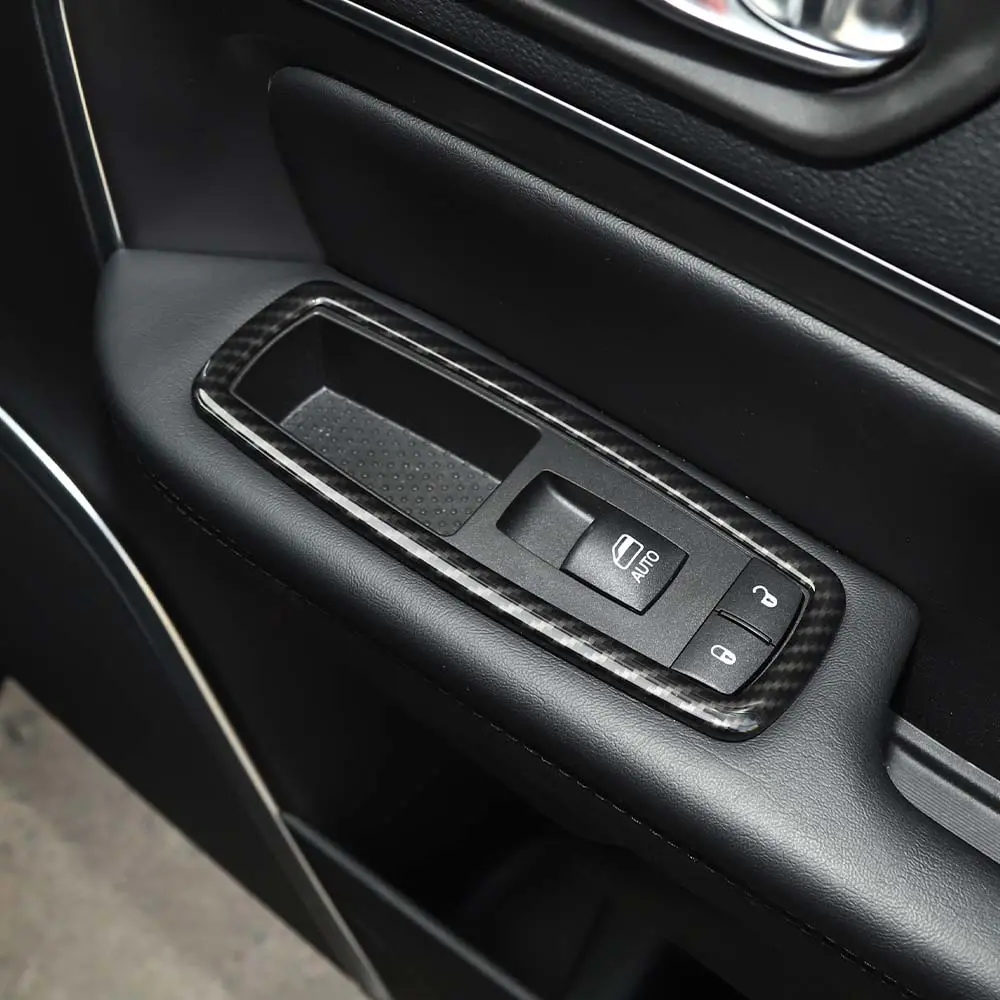For Jeep 2011-2021 Grand Cherokee WK2/ 2014+ Cherokee  Interior Door Window Switch Cover Trim - Image 4