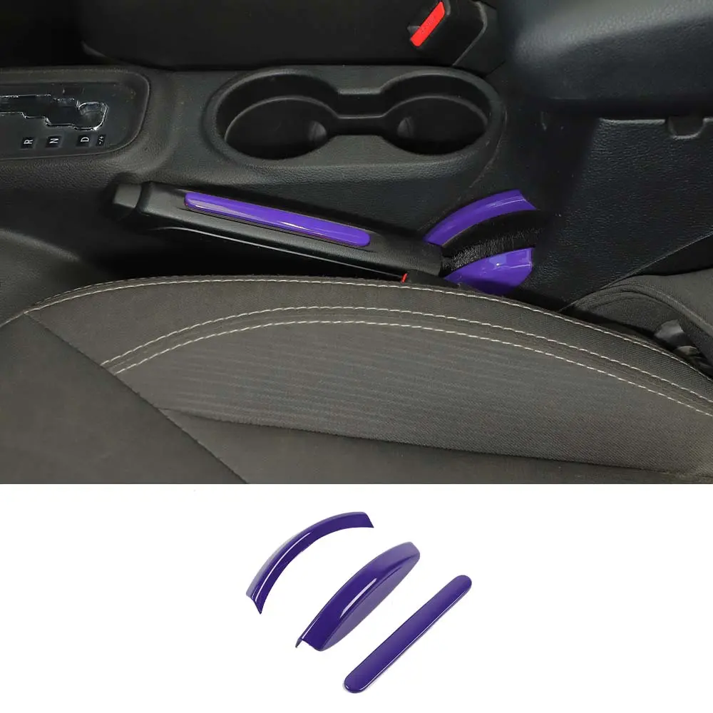 For 2011-2018 Jeep Wrangler JK JKU Interior Hand Brake Handle Cover Trim - Image 14