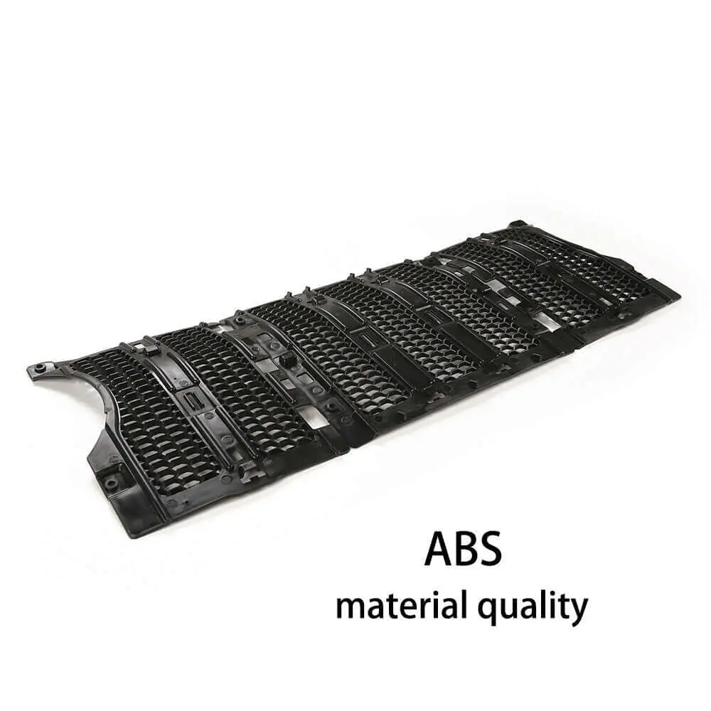 For 2018-2023 Jeep Wrangler JL JLU& Gladiator JT Front Grille Insert Mesh Cover Black - Image 6