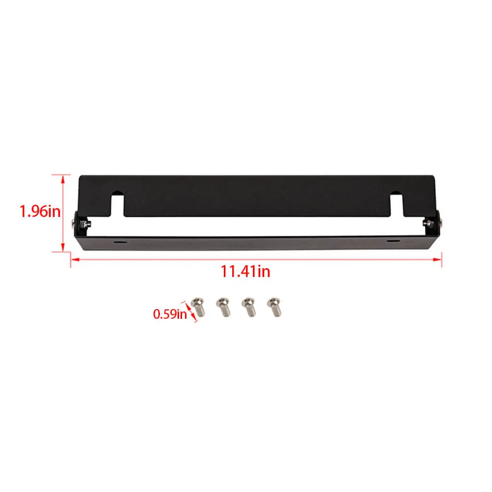 For Jeep Wrangler TJ JK JL & Gladiator JT Iron License Plate Conversion Frame - Image 8