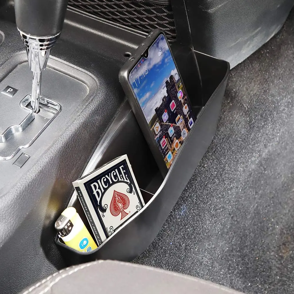 For 2011-2018 Jeep Wrangler JK JKU Center Console Gear Shift Storage Box, Auto Transmission Organizer Tray - Image 4