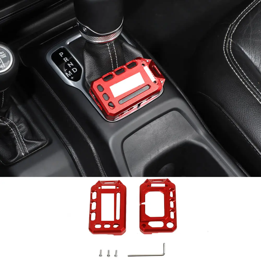 For 2018+ Jeep Wrangler JL JLU Gladiator JT Key Fob Cover Case Trim Shell - Image 9
