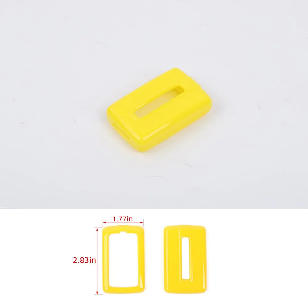 For 2021+ Jeep Grand Cherokee L Key Fob Cover Protector Case Shell Skin Trim - Image 14